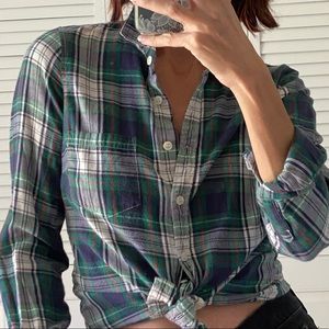 J. Crew The Perfect Shirt In Plaid